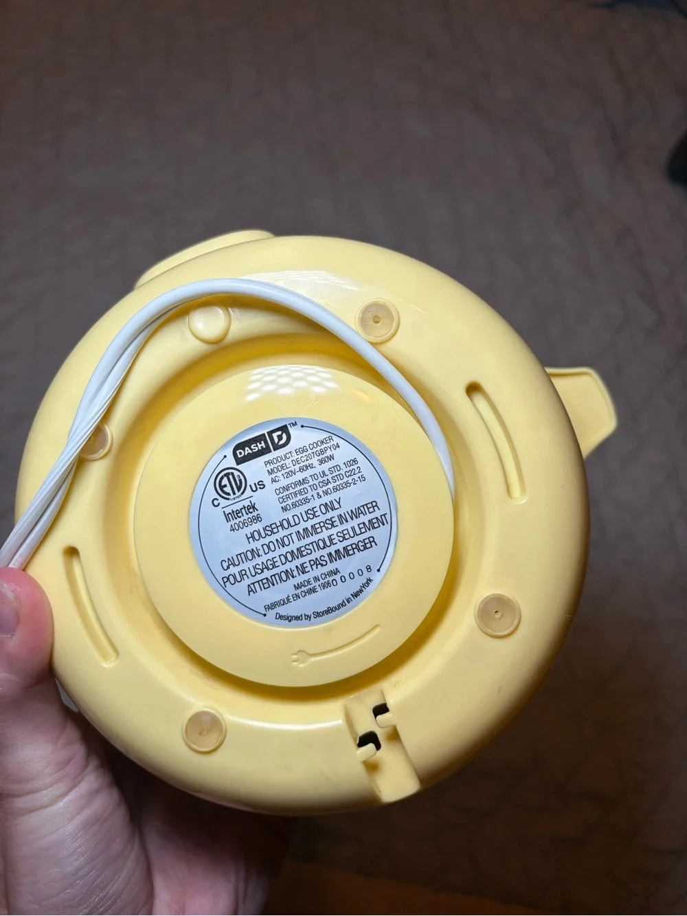 dash egg cooker